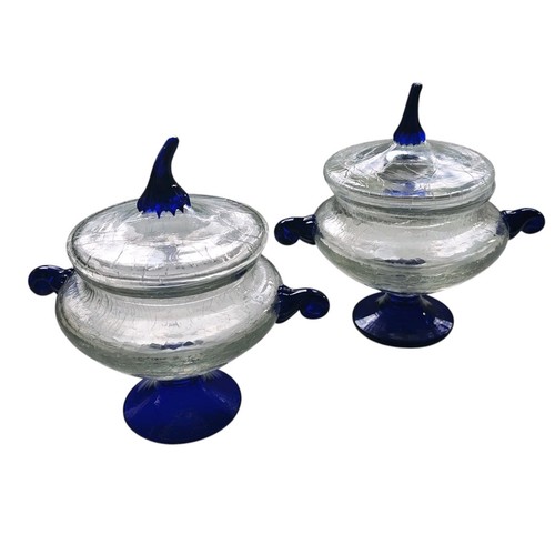 Coppia anfora vaso vetro - anfora,