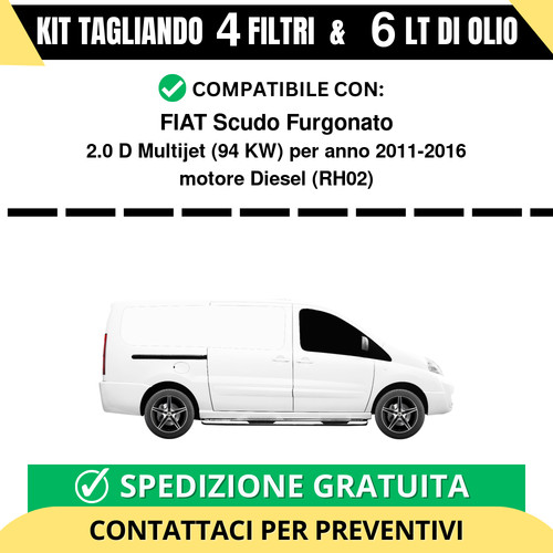 Tagliando per fiat scudo - per,