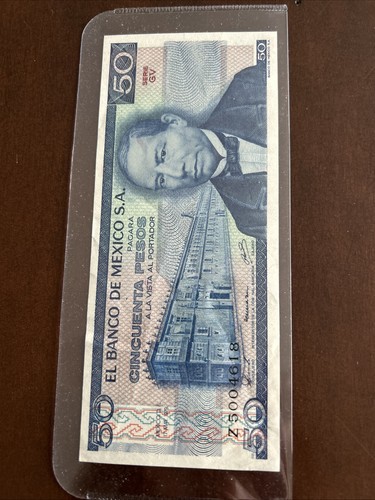 1978 mexico pesos bill - mexico,