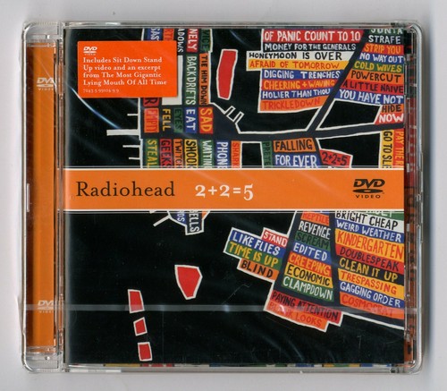Rare dvd single radiohead - single, ★