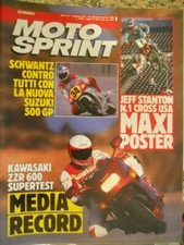 Motosprint 9 1990 Kawasaki ZZr 600 Supertest Media record - BMW K 100 16 V