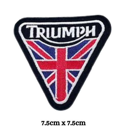 Triumph with union jack black - union,