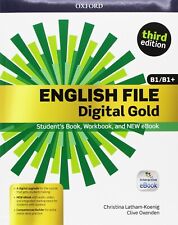 ENGLISH FILE DIGITAL GOLD B1/B1+ STUDENT'S THIRD EDITION OXFORD 9780194524612
