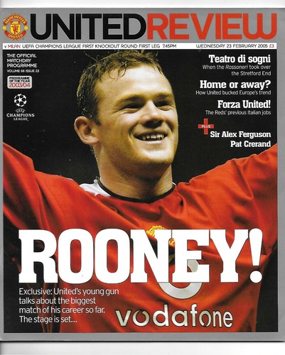 Manchester united milan 23 - manchester, v