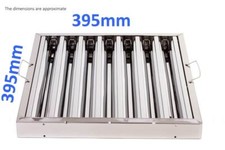 6x Filtro Deflettore Grasso a