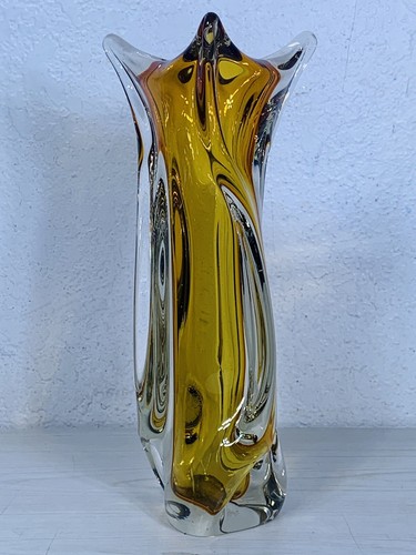 Vaso vintage chalet art vetro - vaso,