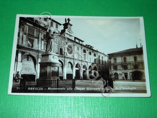 Cartolina brescia monumento - brescia,