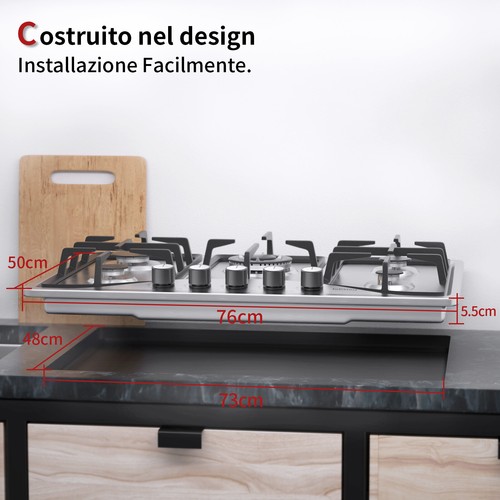 Piano cottura iseasy - 76,