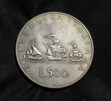 500 LIRE 1957   Prova Repubblica Italiana   capsula omaggio