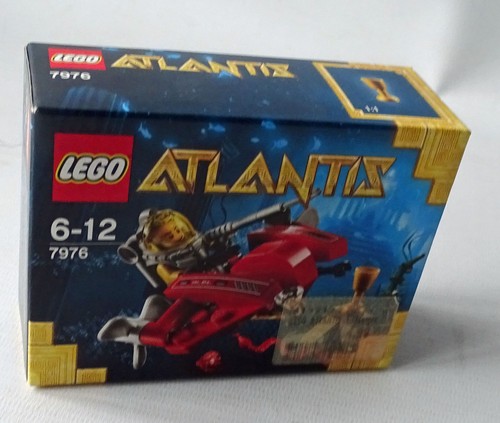 Lego atlantis 7976 jet - -,