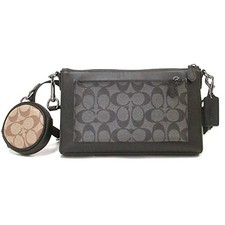 Coach Borsa a tracolla/tracolla firmata Outlet da uomo con tasca C5598 QBPHT