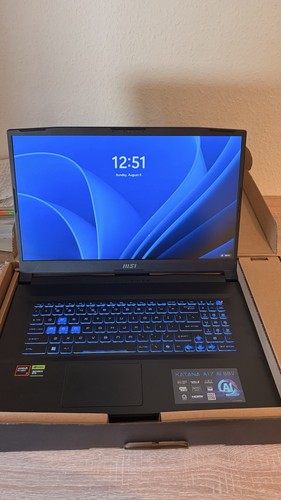 Msi katana a17 b8vf 3 - ai, 17,3"