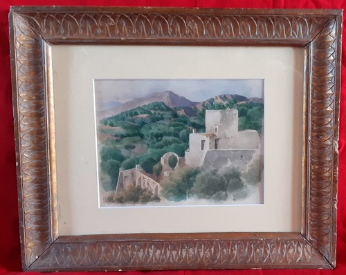Disegno antico capri 1850 - disegno,
