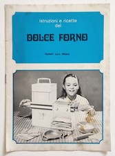 Libretto Istruzioni E Ricette Del Dolce Forno Harbert Manuale Uso (L--