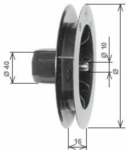 Puleggia tapparelle mini - tapparelle,