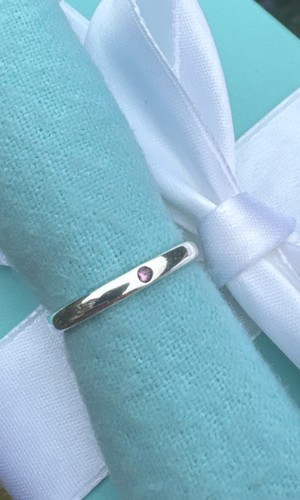 Anello fascia argento - in,