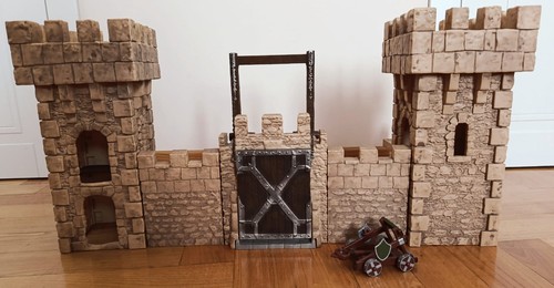 Set completo castello schleich - set,