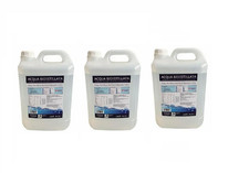 3 Taniche Acqua Bidistillata