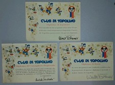 CLUB DI TOPOLINO DIPLOMA DI