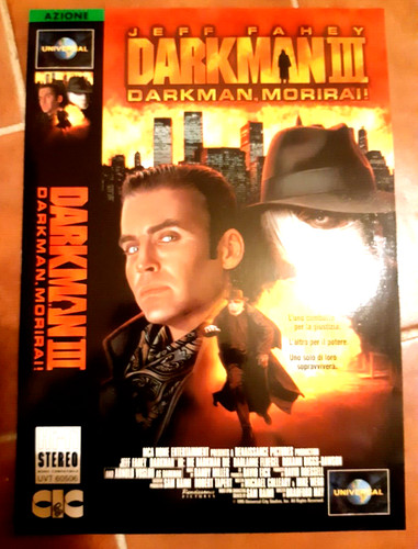 Darkman morirai poster - darkman,