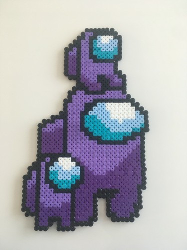 Pixel art perles a - /,