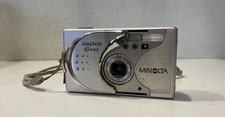 Minolta DIMAGE G400 4,0 MP Fotocamera Digitale Non Testata No Batteria Argento