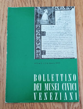 BOLLETTINO DEI MUSEI CIVICI