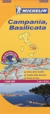 Campania - Michelin Local Map