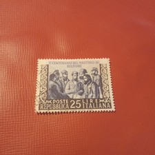 Repubblica Italiana Francobollo 1952 Martirio Di Belfiore Usato