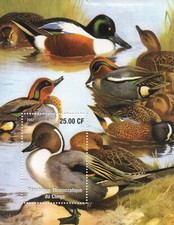 Foglio francobolli Ducks 2002