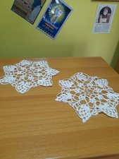LOTTO DI 2 CENTRINI UNCINETTO