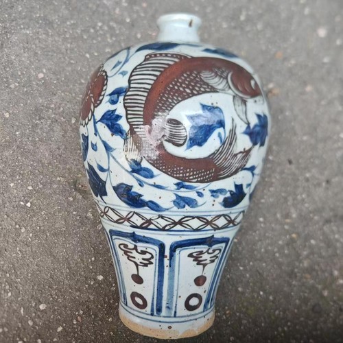 Antico vaso prugne - vaso, di