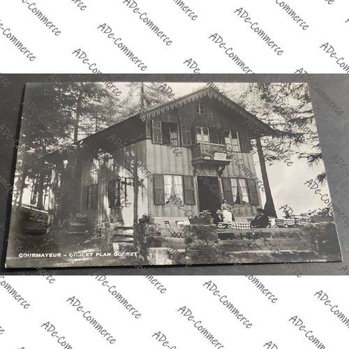 Cartolina courmayeur chalet - cartolina,
