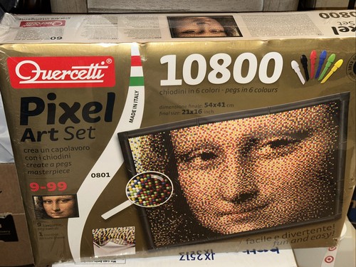 Quercetti pixel art - art, 10800