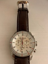 Orologio uomo Locman Aviatore Crono R.450 Titanio Bianco