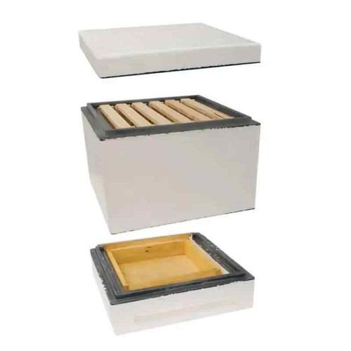 Mini hive con nutritore - nutritore, a
