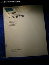 Manuale servizio sony - servizio, vpl