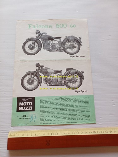 Moto guzzi falcone 500 sport - moto,