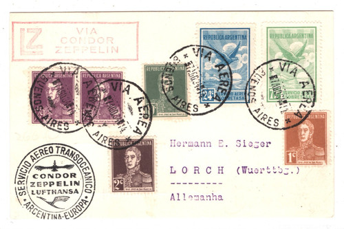 Graf zeppelin argentina - graf,