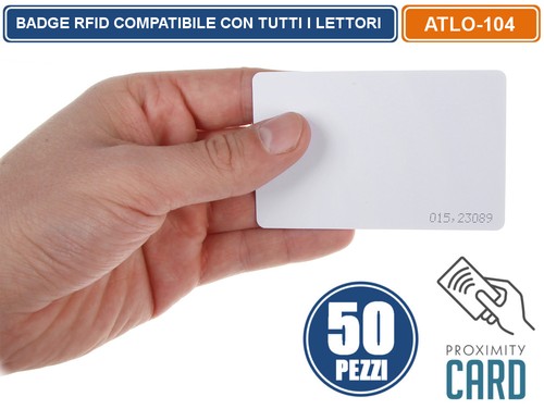 Pezzi tag rfid - 50,