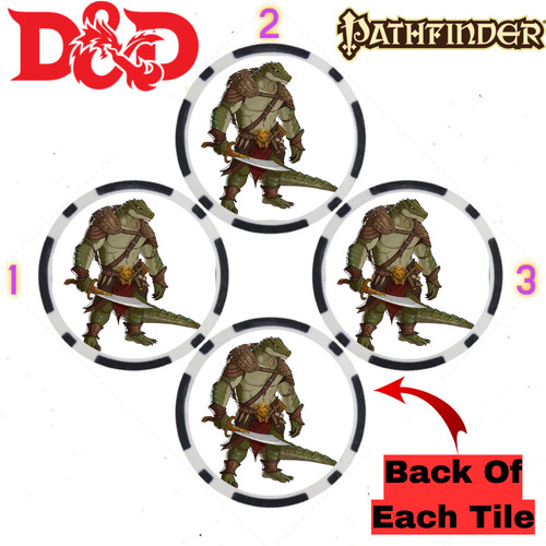 Lotto miniature lizardfolk - miniature,