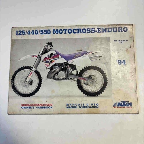 Ktm 125 440 550 1994 - 125/440/550,