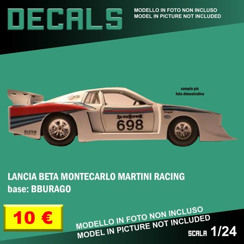 Decals repro lancia beta - decals,