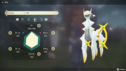 Arceus 6iv fully trained all - arceus, +