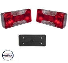 COPPIA FANALI BIANCO ROSSO DX SX Iveco DAILY 2006 > 2011 VERSIONE CASSONATO