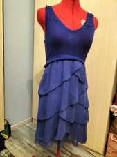 Abito Patrizia Pepe Blu Taglia 1,  40