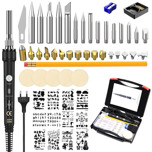 Pirografo per legno set - legno,
