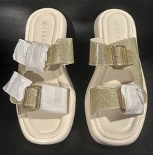 Jeko Gold Metallic Platform