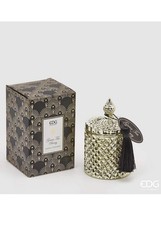 EDG Candela Vaso Nappa Greentea Berry