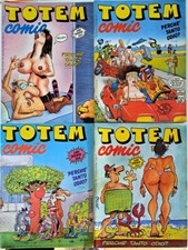 Libro Raccolta ( 4 ) Totem Comic - n° 105/103/98/99/81